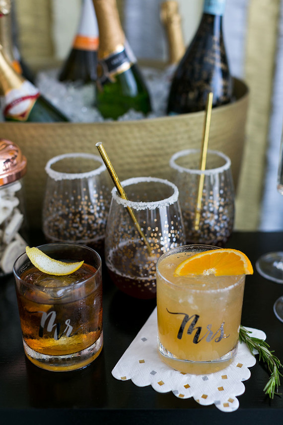 New Years Eve cocktail party