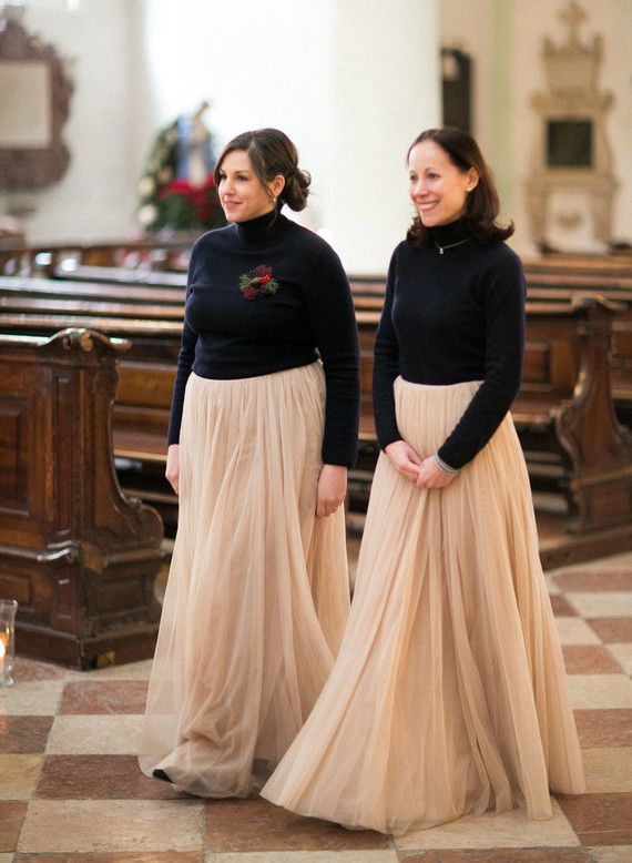 Elegant snowy Christmas wedding in Salzburg Austria on 100 Layer Cake