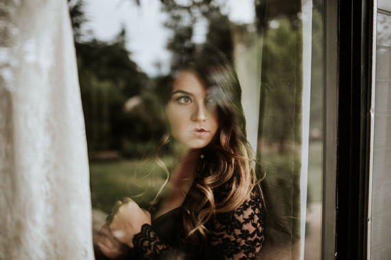 Intimate fall camp wedding at Mount Laguna in San Diego