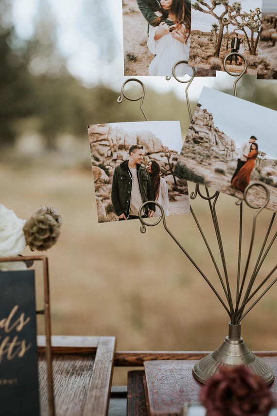 Intimate fall camp wedding at Mount Laguna in San Diego