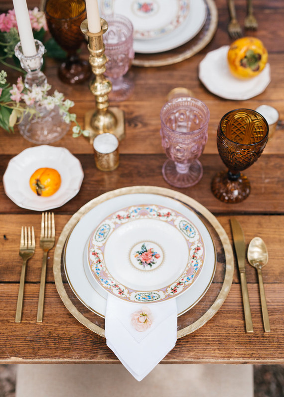 Fall place setting ideas