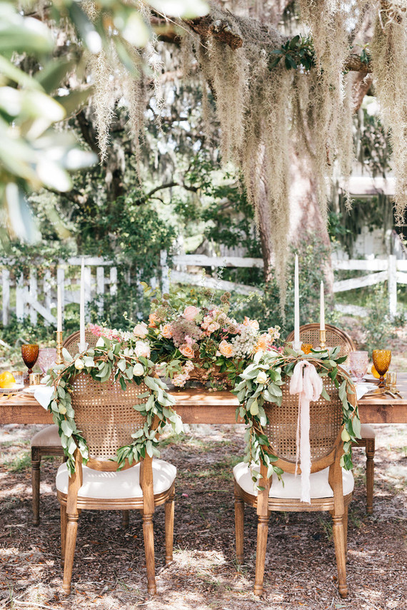 Elegant southern fall wedding ideas on Mobile Bay