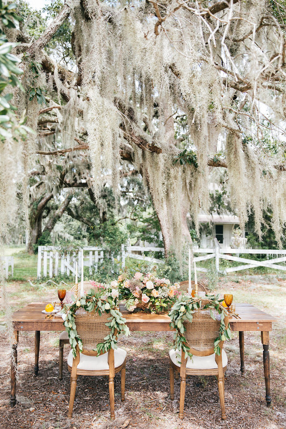 Elegant southern fall wedding ideas on Mobile Bay