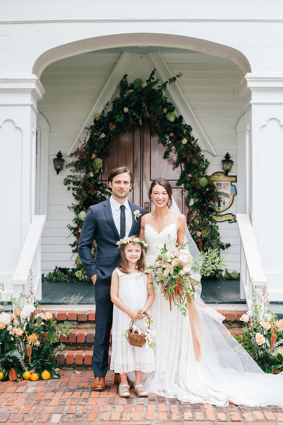 Elegant southern fall wedding ideas on Mobile Bay