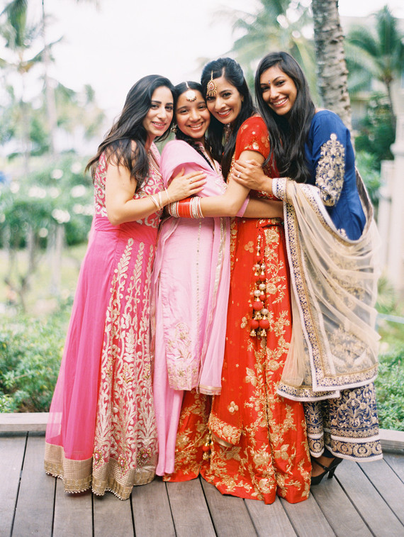 Modern Hindu and Sikh wedding on Maui