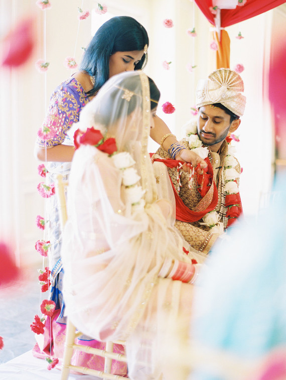 Modern Hindu and Sikh wedding on Maui