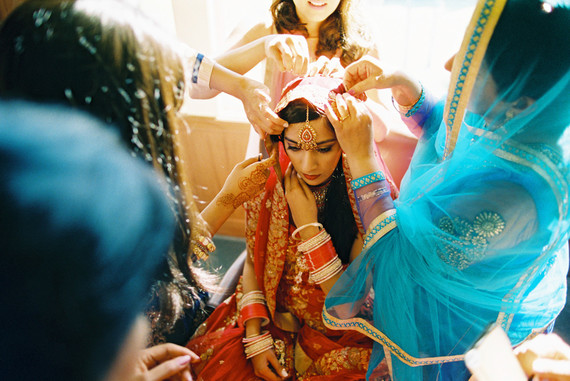 Modern Hindu and Sikh wedding on Maui