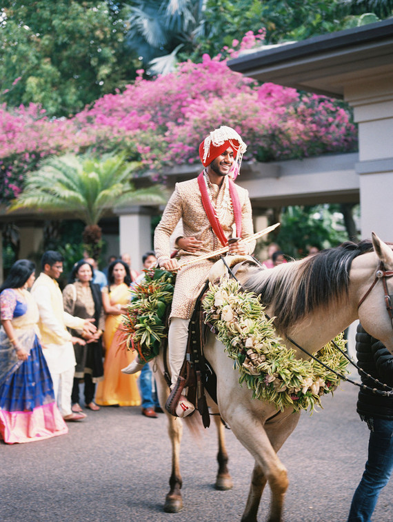 Modern Hindu and Sikh wedding on Maui