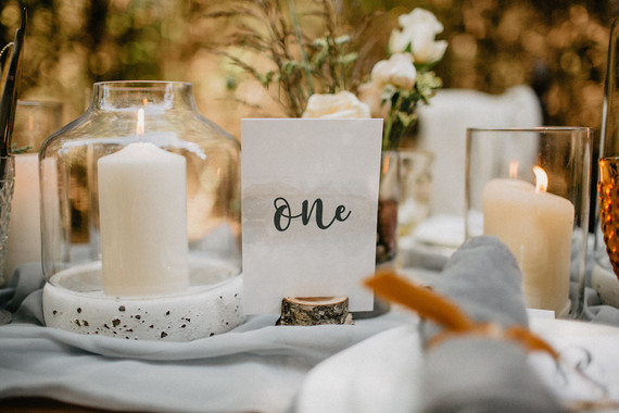 Vintage fall brunch wedding inspiration