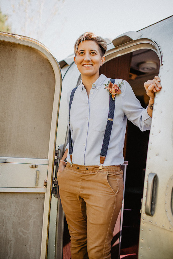 Vintage fall same-sex wedding inspiration Inspiration