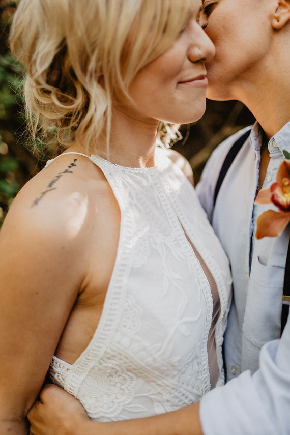 Vintage fall same-sex wedding inspiration Inspiration