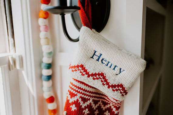 Festive Christmas nursery decor