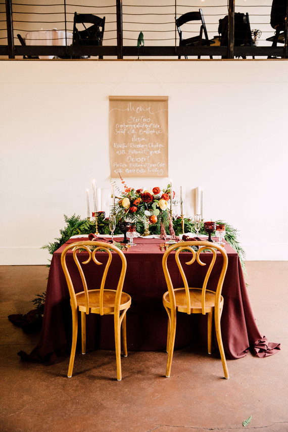 Rose and red winter wedding ideas Inspiration
