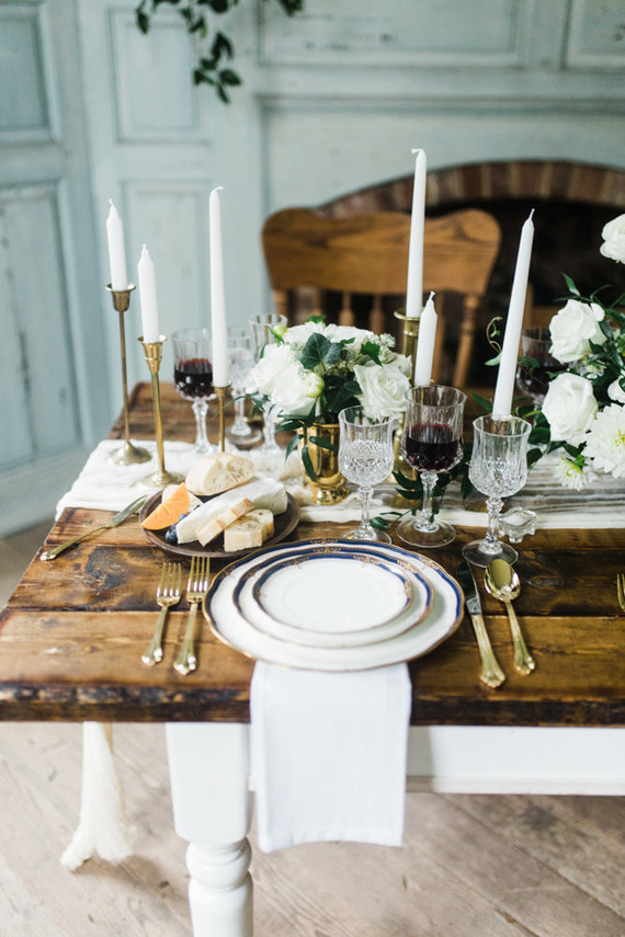 Elegant winter garden wedding ideas in Virginia