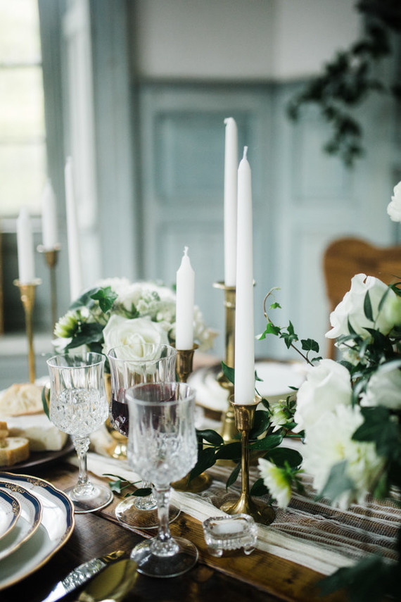 Elegant winter garden wedding ideas in Virginia