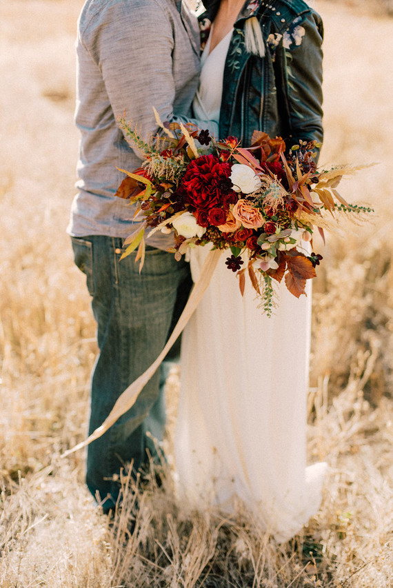 Fall, golden hour engagement photos in Nevada