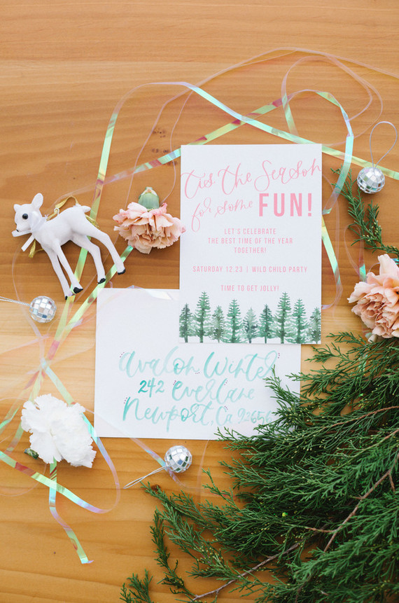 Bright festive kids Christmas party on 100 Layer Cakelet Inspiration