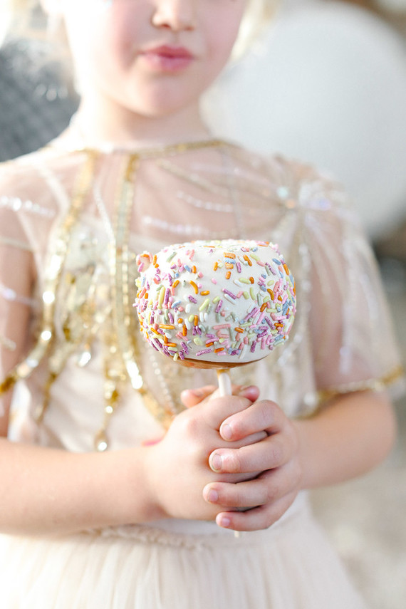 Girly, sparkly NYE party for kids with Beijos Events on 100 Layer Cakelet