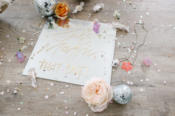 Girly, sparkly NYE party for kids with Beijos Events on 100 Layer Cakelet