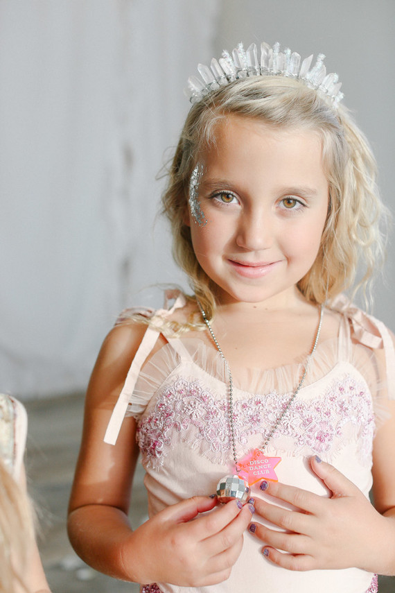 Girly, sparkly NYE party for kids with Beijos Events on 100 Layer Cakelet