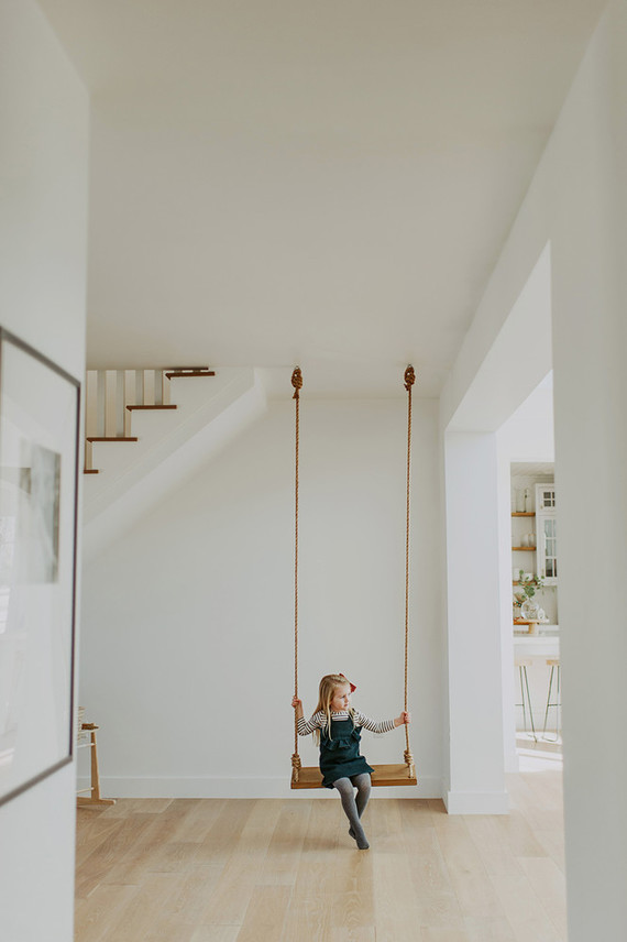 A swing indoors! Inspiration