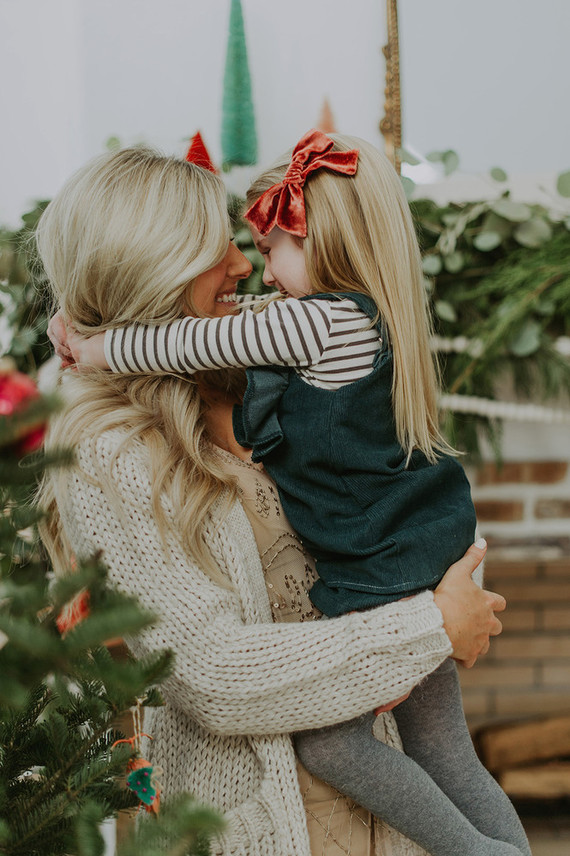 Festive family home and Christmas photos