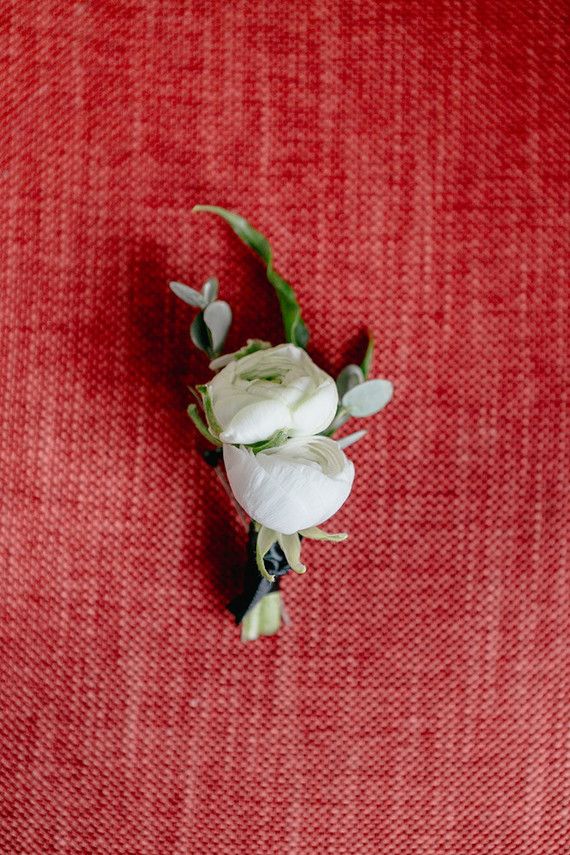 Christmas boutonnière