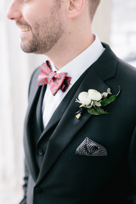 Snowy Christmas wedding at Terrain at Stylers