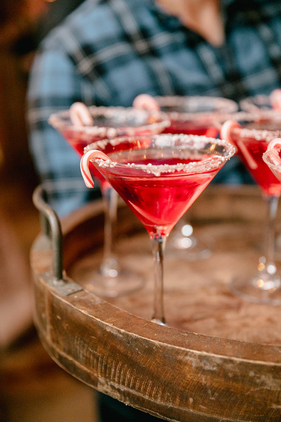 Snowy Christmas wedding at Terrain at Stylers