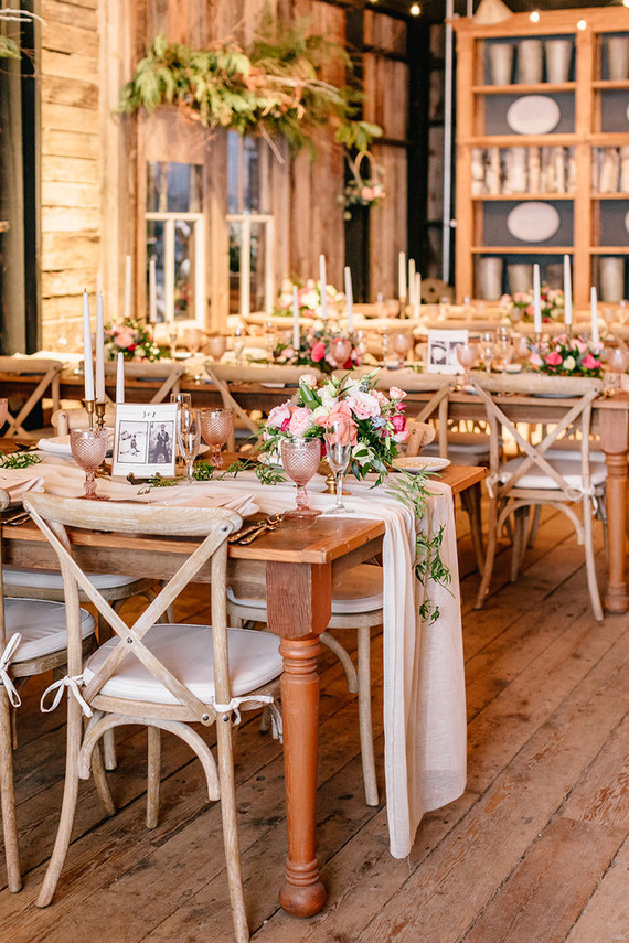 Snowy Christmas wedding at Terrain at Stylers