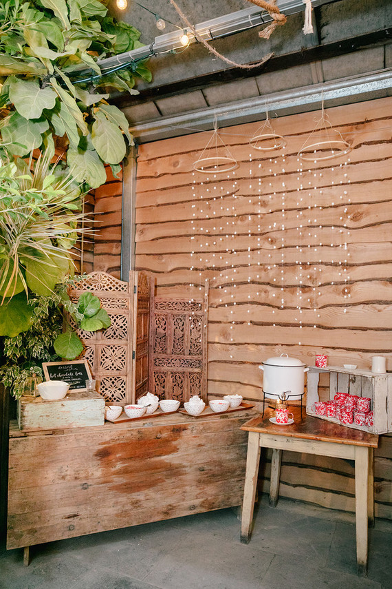 Snowy Christmas wedding at Terrain at Stylers