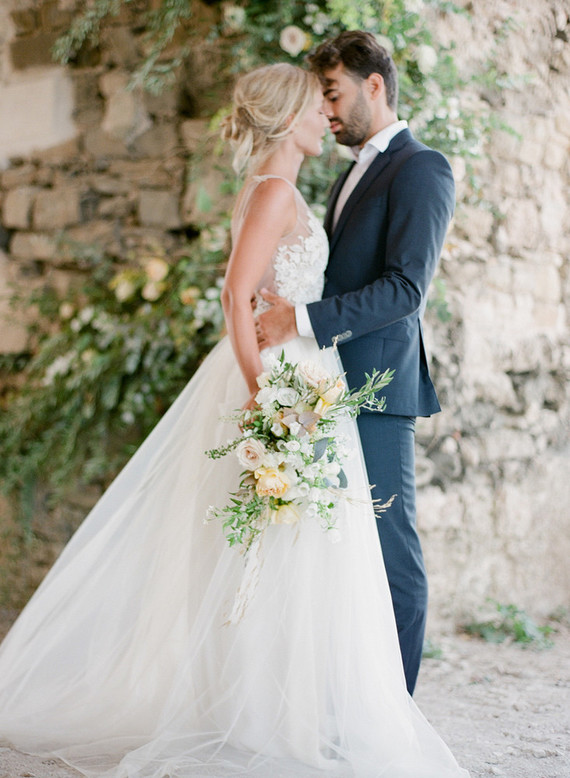 Ancient greek castle elopement at Methoni Castle
