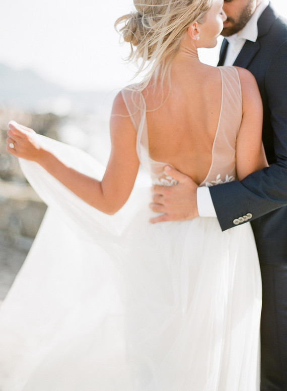 Ancient greek castle elopement at Methoni Castle