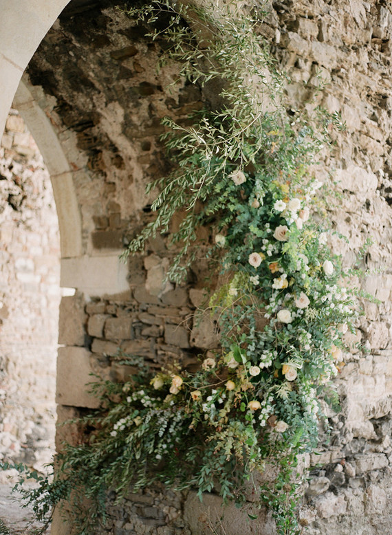 Ancient greek castle elopement at Methoni Castle