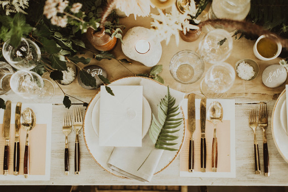 Charming greenhouse wedding reception in on the Isle of Mull in Scotland Inspiration