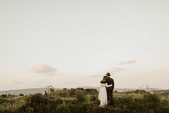 Charming greenhouse wedding reception in on the Isle of Mull in Scotland Inspiration