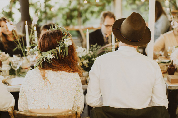 Charming indie Scottish Isle wedding