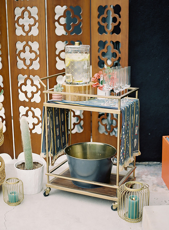 Boho llama baby shower