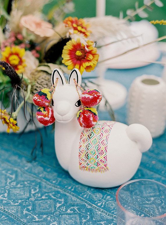 Boho llama baby shower