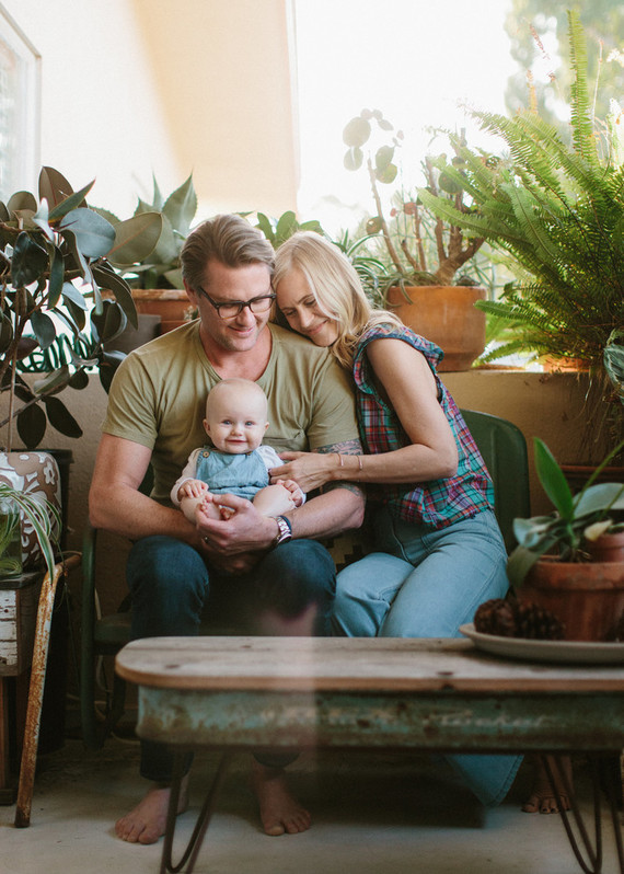 golden hour family photos in Playa Del Rey by Nicki Sebastian