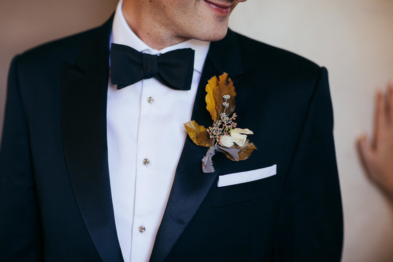 Elegant black and white wedding at Sunstone Winery