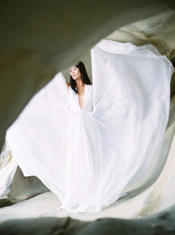 Serene modern Galiano Island wedding inspiration