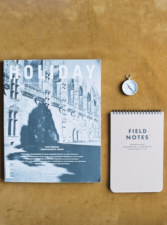 Stylish mod engagement photos on Galiano Island