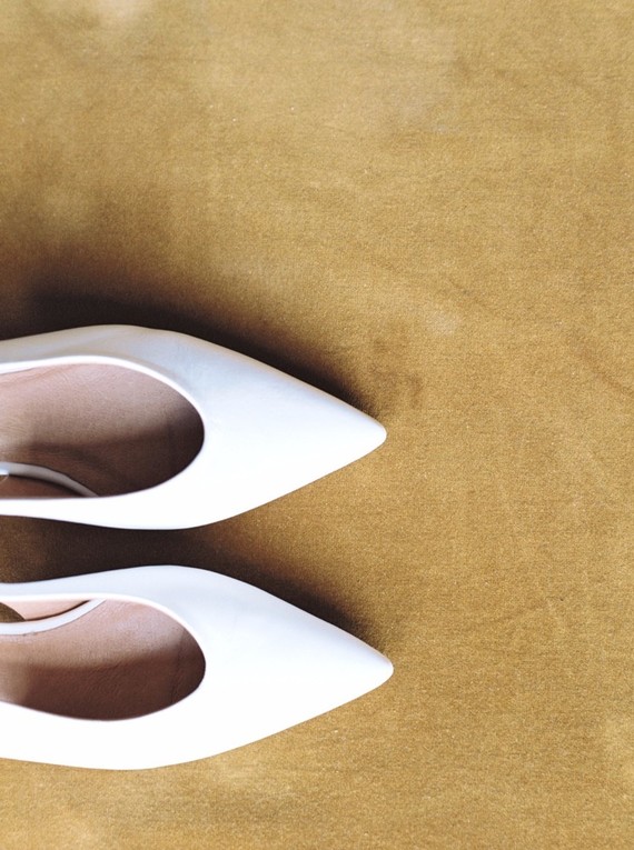 Stylish mod engagement photos on Galiano Island