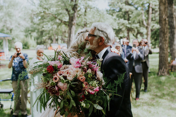Moody foodie wedding in Edmonton