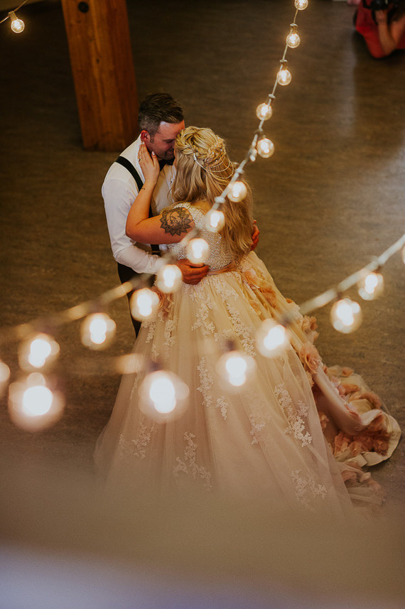 Moody foodie wedding in Edmonton