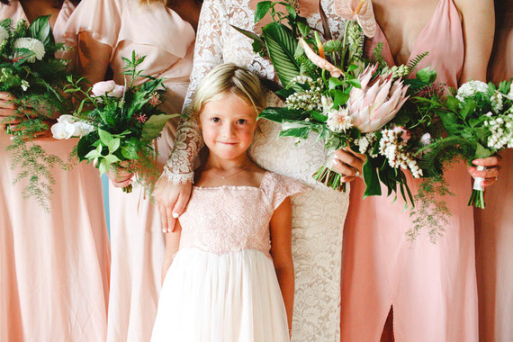 Modern jewel tone wedding at Vibiana in DTLA