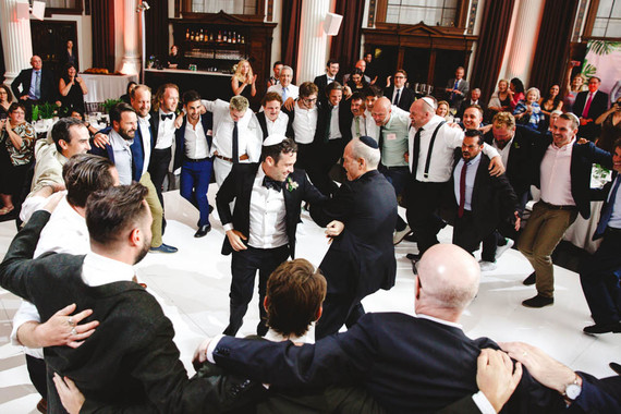 Modern jewel tone wedding at Vibiana in DTLA