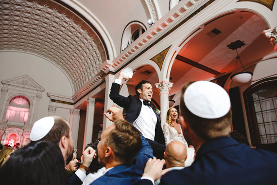 Modern jewel tone wedding at Vibiana in DTLA