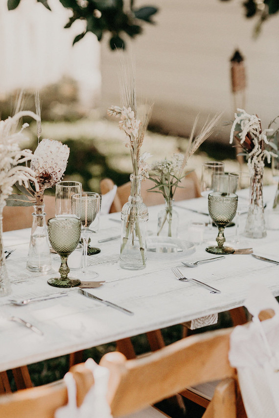 Winter backyard baby shower